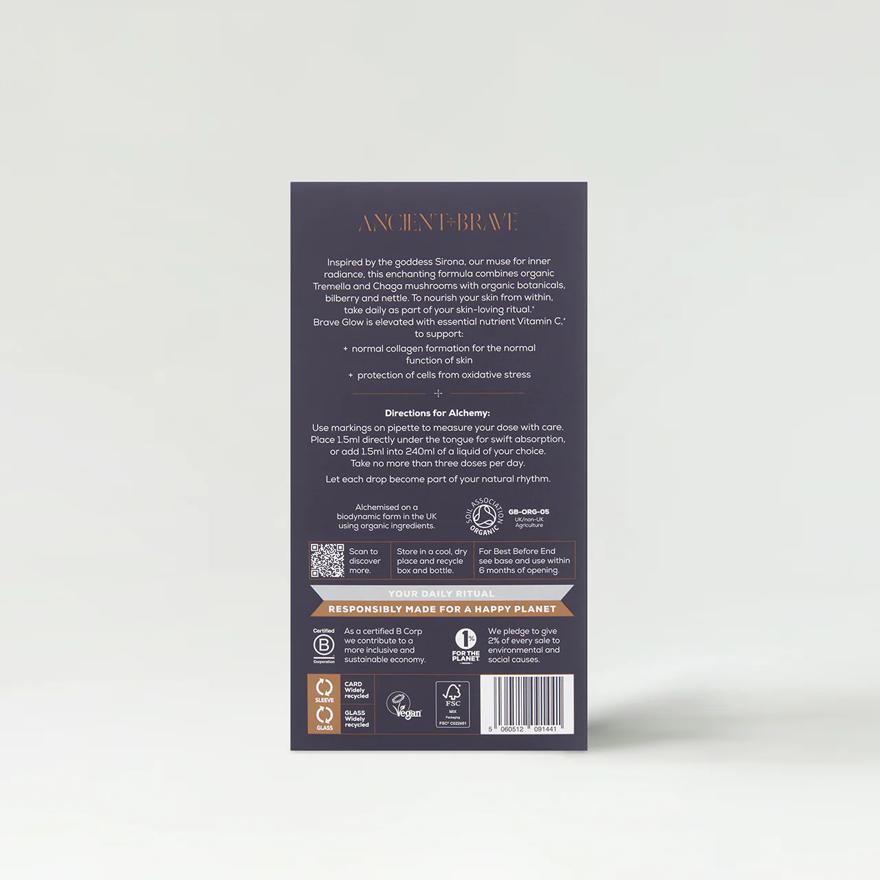 Ancient + Brave Glow Mushroom Tincture - Image 4