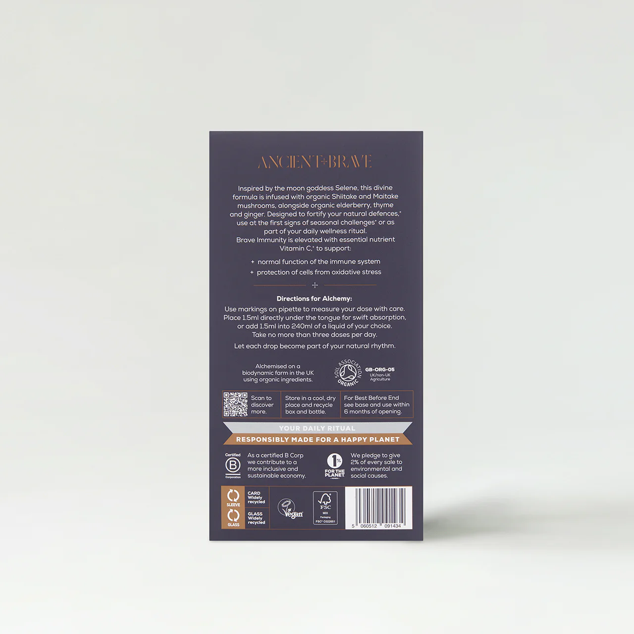 Ancient + Brave Immunity Mushroom Tincture - Image 4