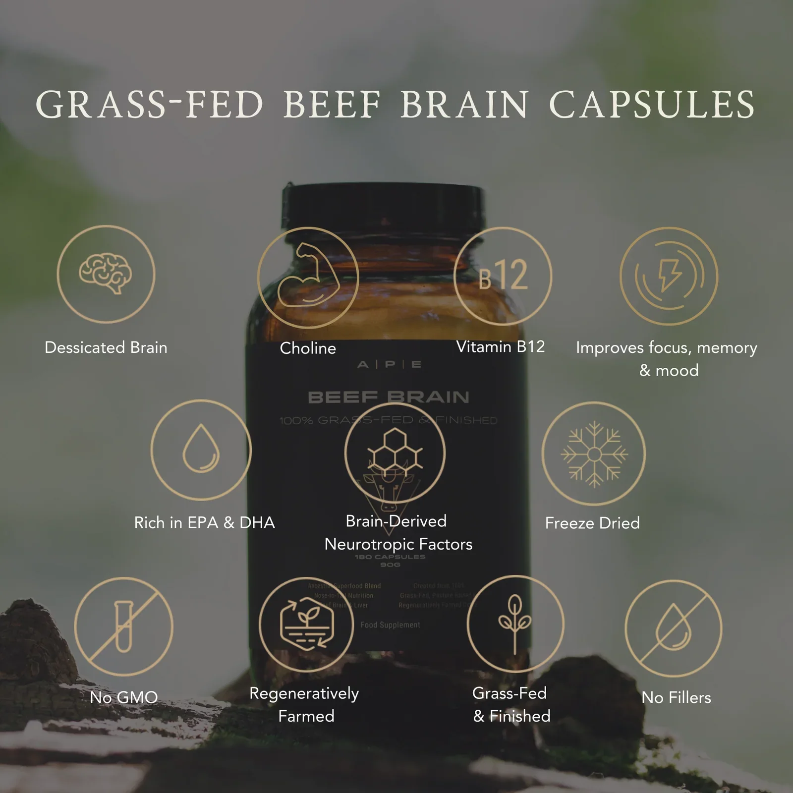 Ape Nutrition Beef Brain - Image 3