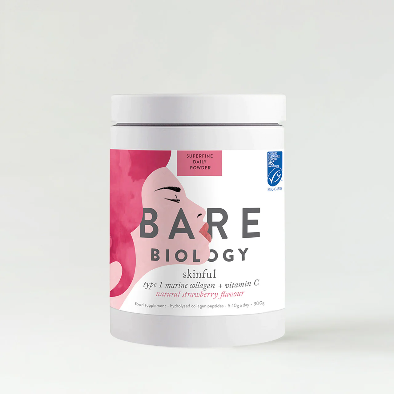 BARE BIOLOGY Skinful Marine Collagen + Vitamin C