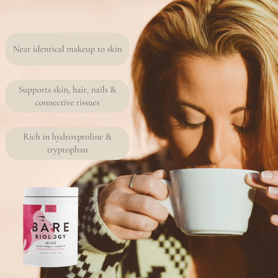 BARE BIOLOGY Skinful Marine Collagen + Vitamin C - Image 2