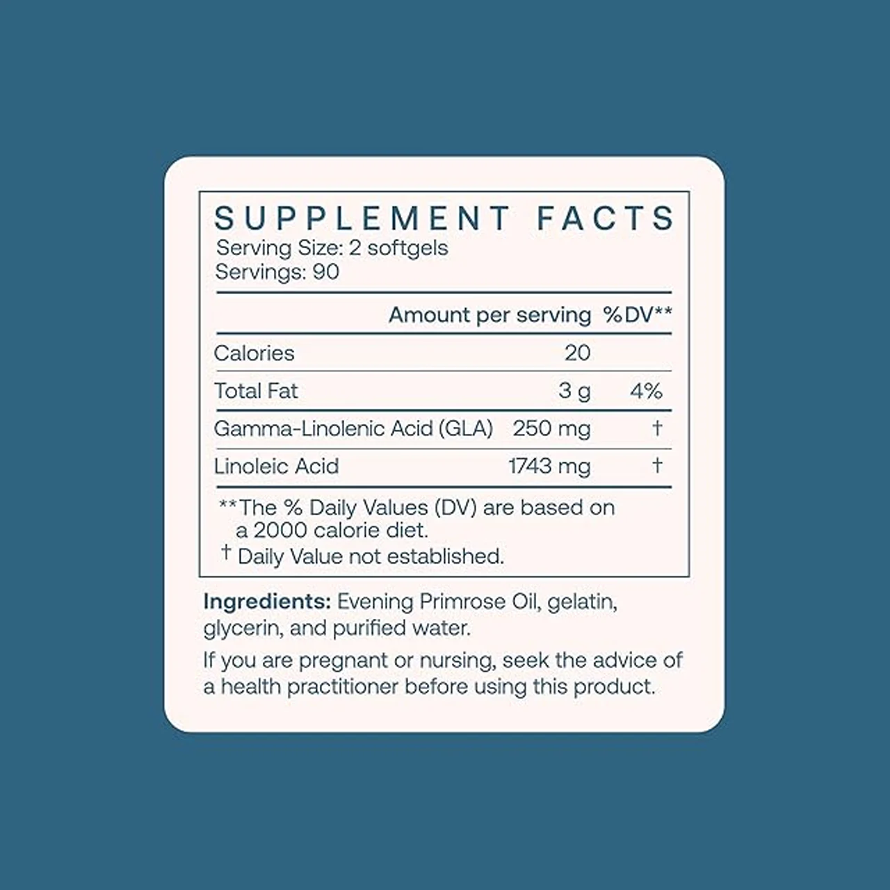 BodyBio Evening Primrose Oil - Image 3