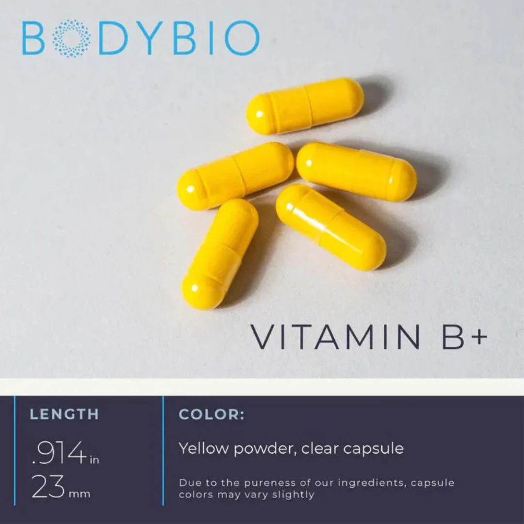BodyBio Vitamin B+ - Image 2