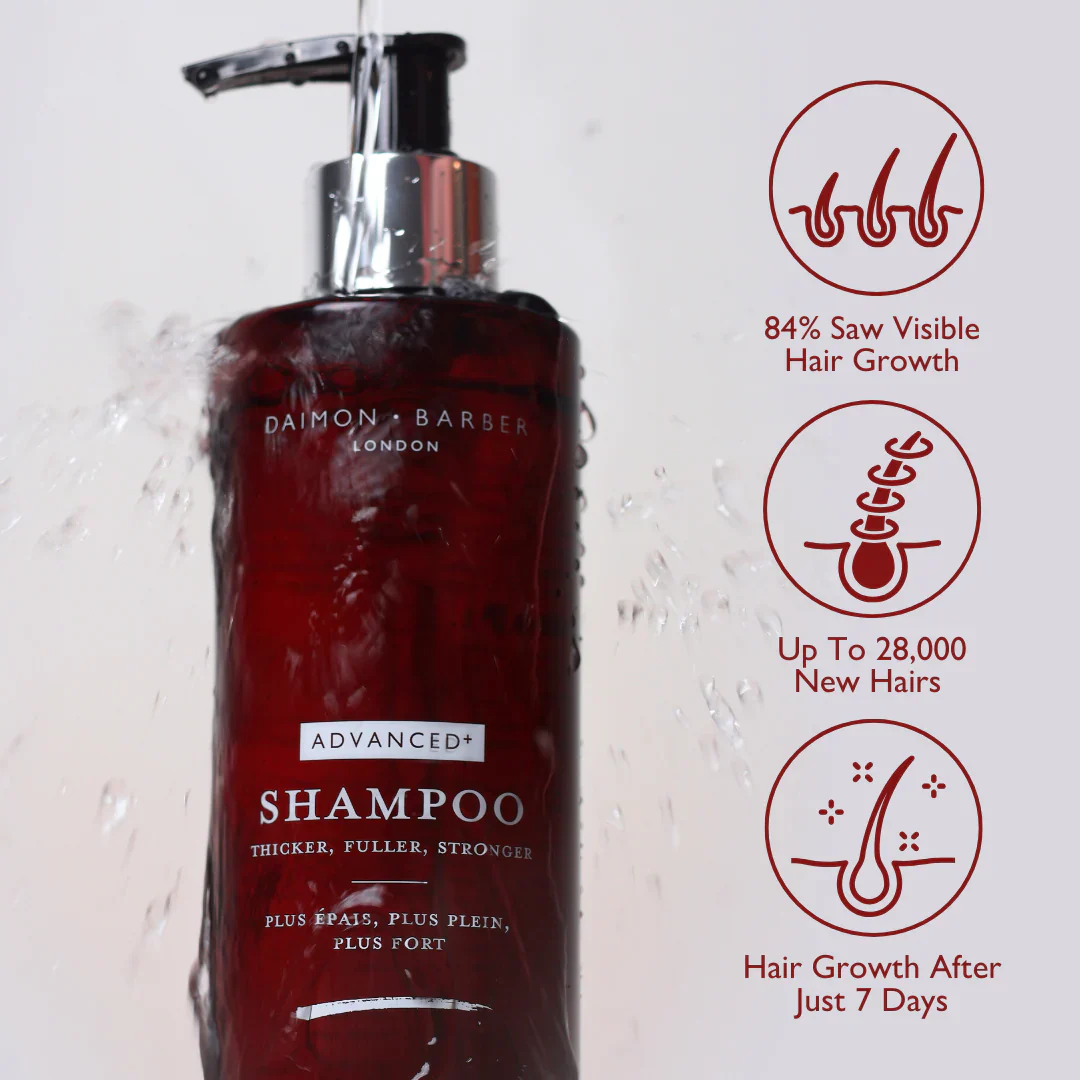 Daimon Barber Advanced+ Shampoo - Image 3