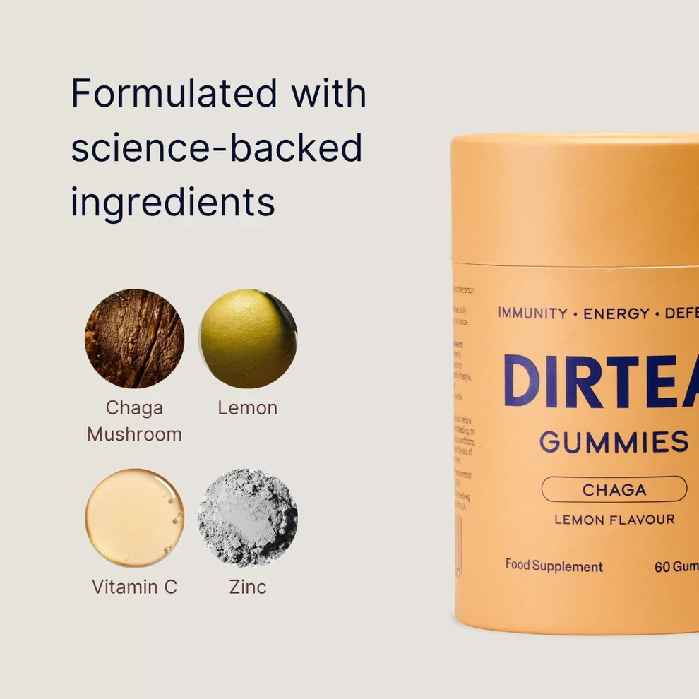 DIRTEA Chaga Immunity Gummies - Image 3