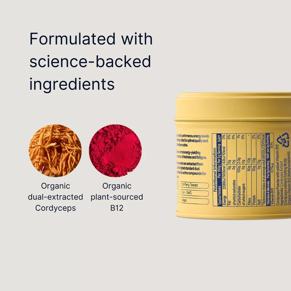 DIRTEA Cordyceps Mushroom Powder - Image 5
