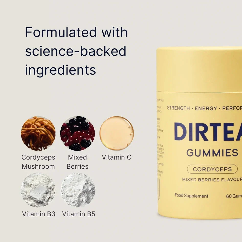 DIRTEA Cordyceps  Performance Gummies - Image 3
