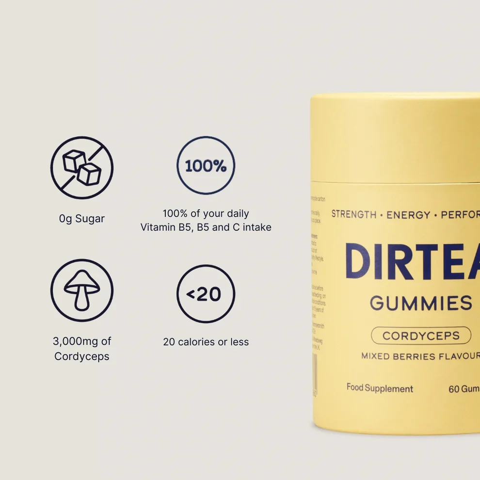 DIRTEA Cordyceps  Performance Gummies - Image 4