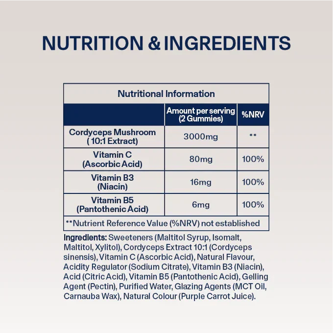 DIRTEA Cordyceps  Performance Gummies - Image 8