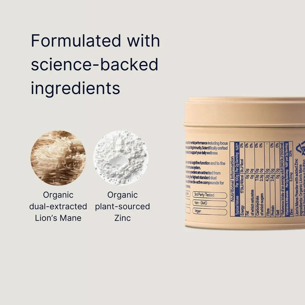 DIRTEA Lion's Mane Mushroom Powder - Image 5