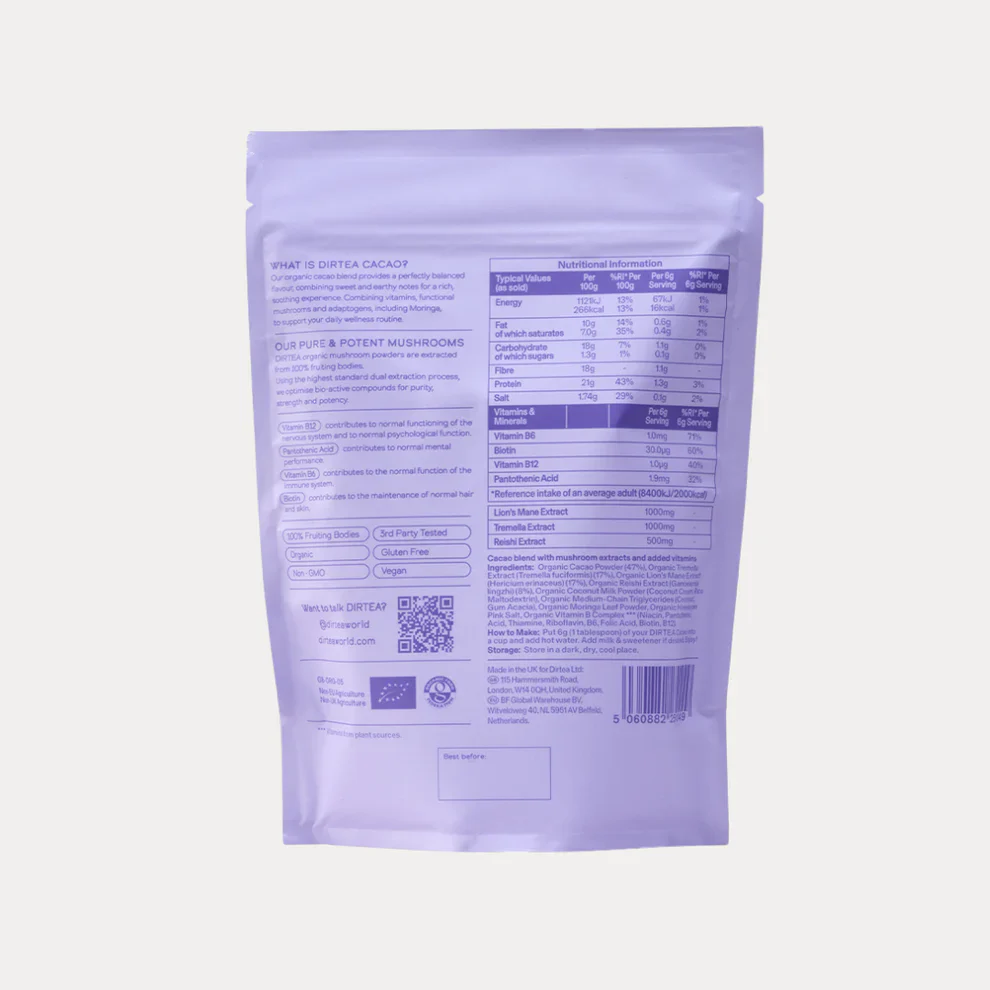 DIRTEA Organic Cacao Super Blend - Image 7
