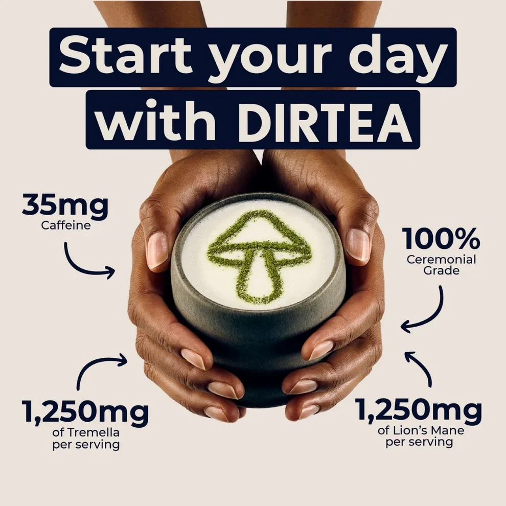 DIRTEA Organic Matcha Super Blend - Image 3