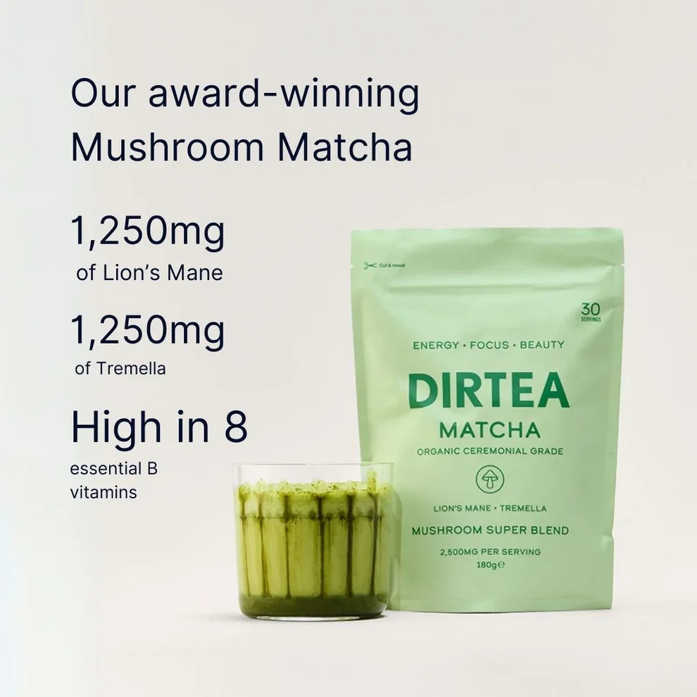 DIRTEA Organic Matcha Super Blend - Image 4