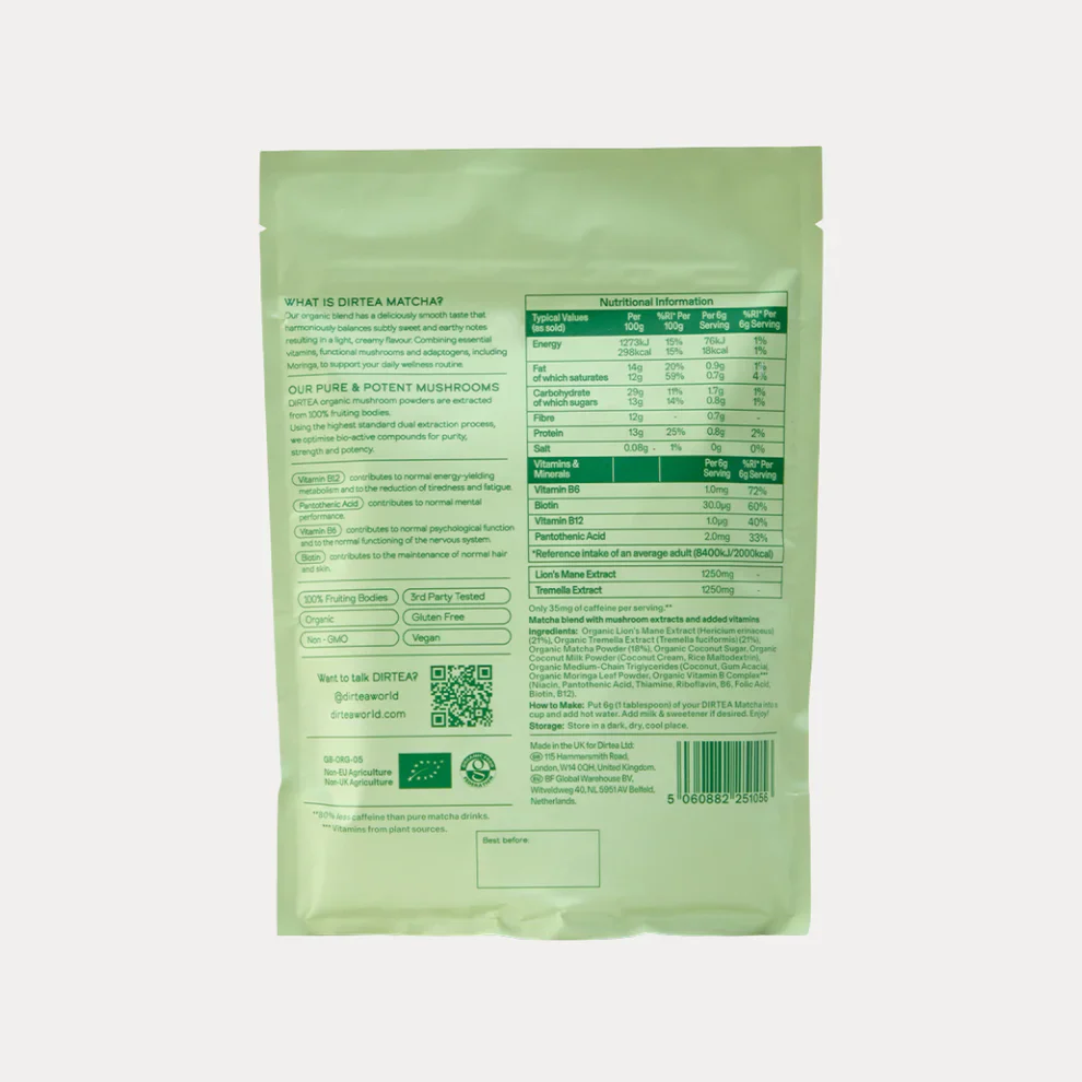 DIRTEA Organic Matcha Super Blend - Image 9