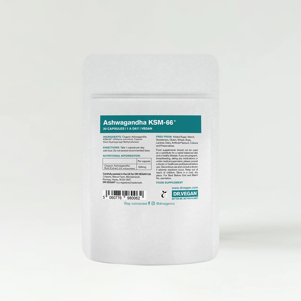 DR.VEGAN Ashwagandha KSM-66 - Image 5