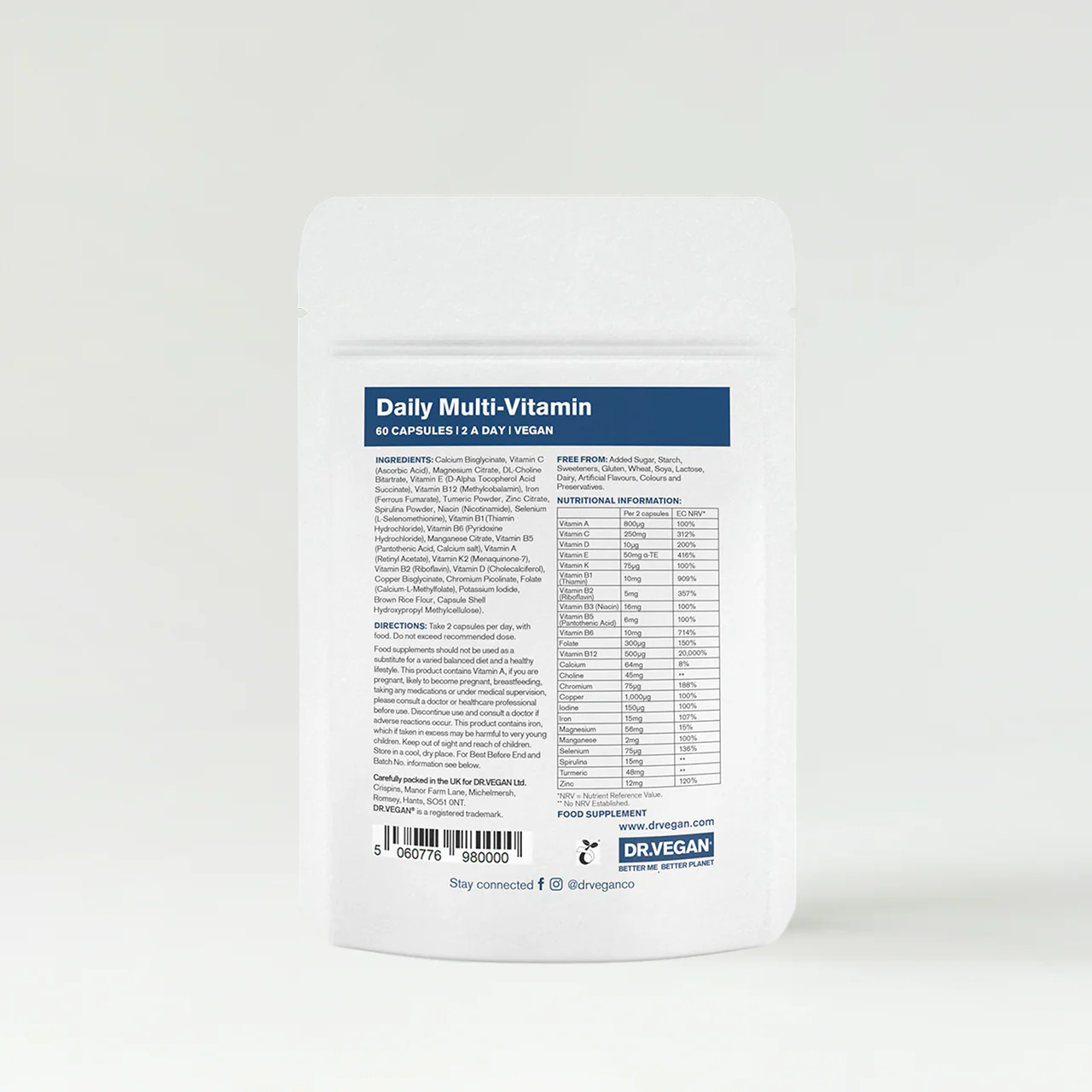DR.VEGAN Daily Multi-Vitamin - Image 5