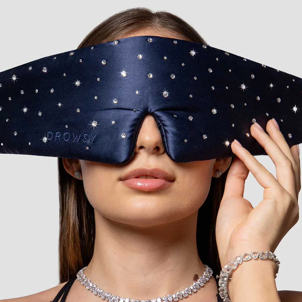 Drowsy Crystals by Swarovski® Silk Sleep Mask - Image 4