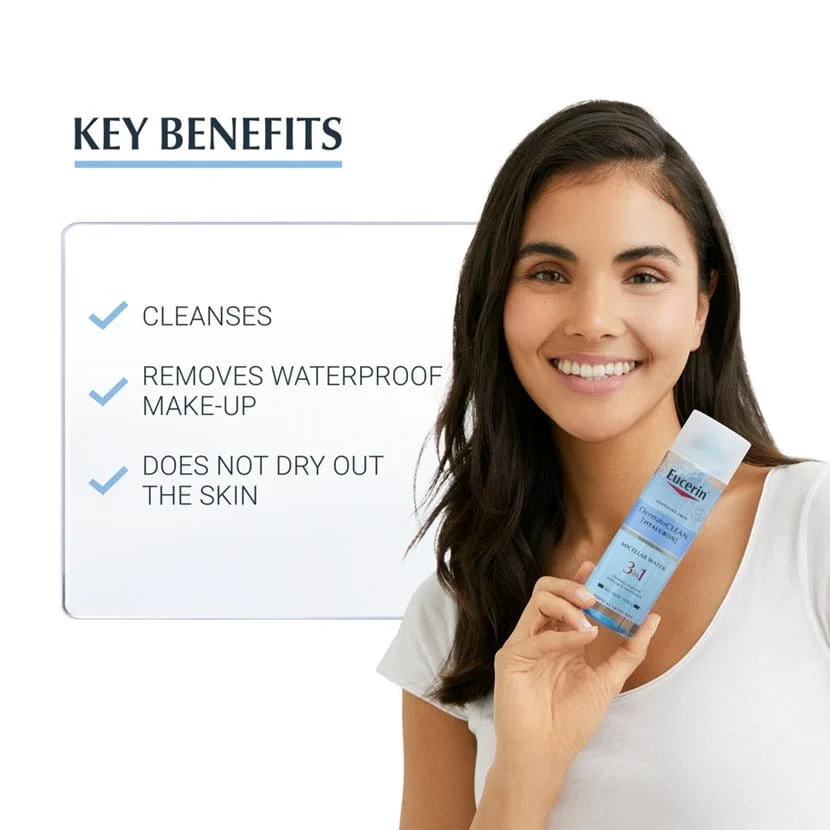 Eucerin DermatoClean 3 in 1 Micellar Water - Image 2