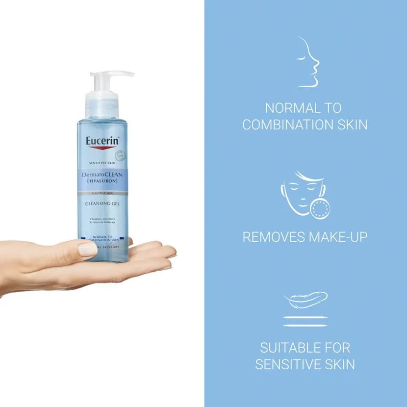 Eucerin DermatoClean Refreshing Cleansing Gel - Image 3