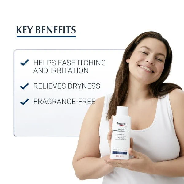 Eucerin DermoCapillaire Calming Urea Shampoo - Image 2