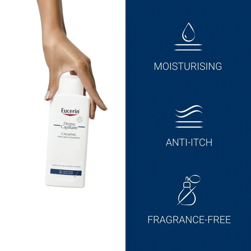 Eucerin DermoCapillaire Calming Urea Shampoo - Image 3