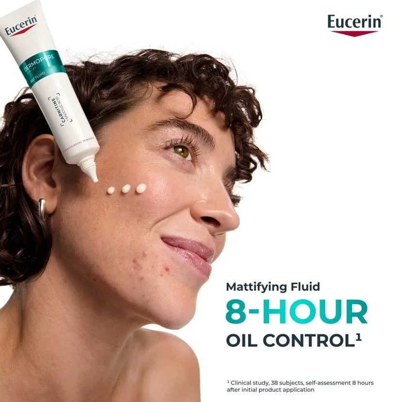 Eucerin Dermopure Clinical Mattifying Fluid - Image 3