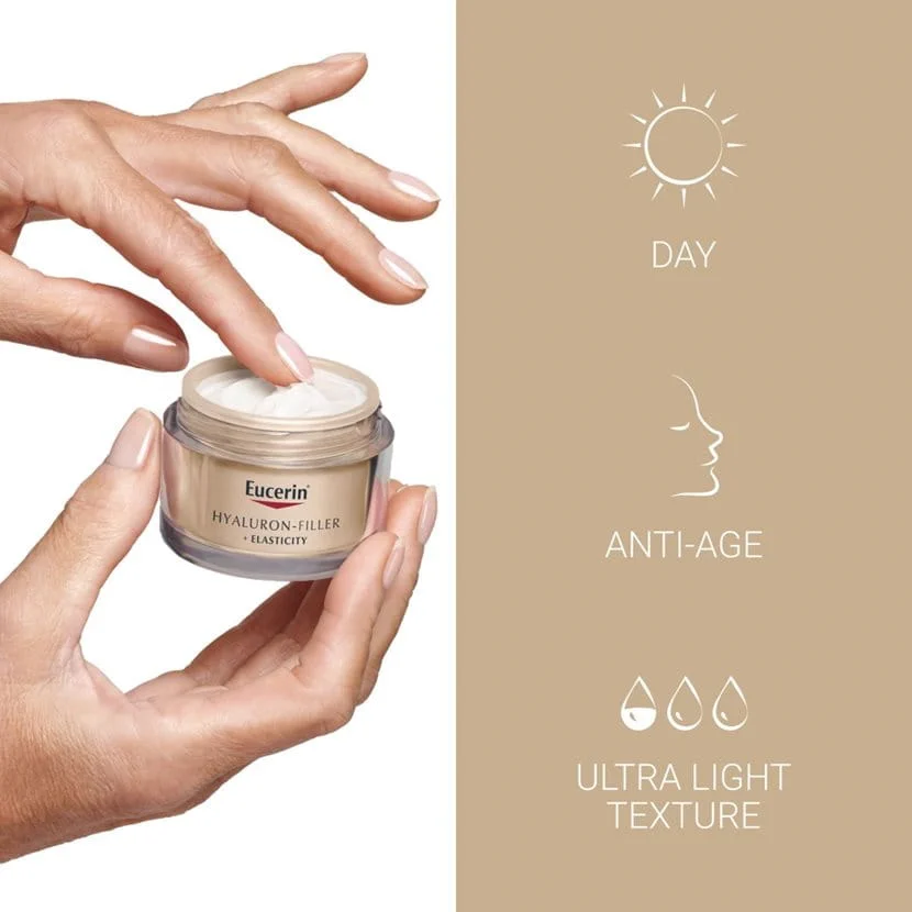 Eucerin Hyaluron-Filler + Elasticity Day Care Cream SPF 15 - Image 3
