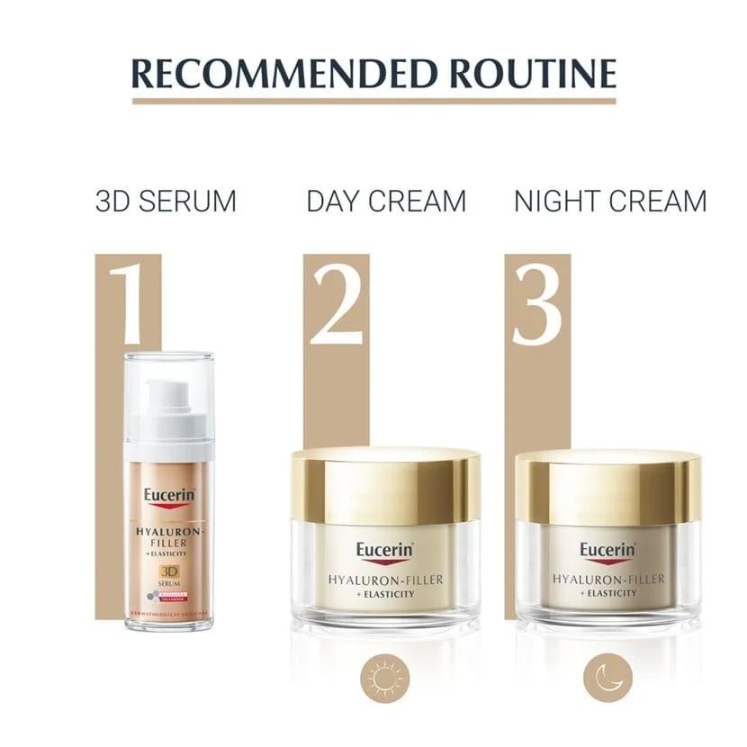 Eucerin Hyaluron-Filler + Elasticity Day Care Cream SPF 15 - Image 5