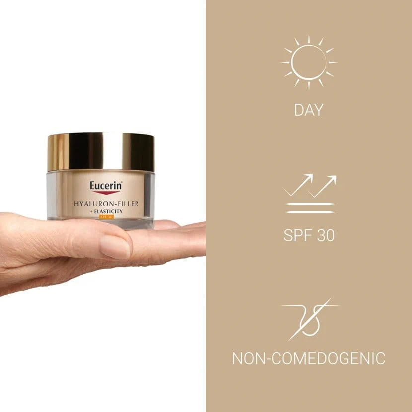 Eucerin Hyaluron-Filler + Elasticity Day Cream SPF 30 - Image 3