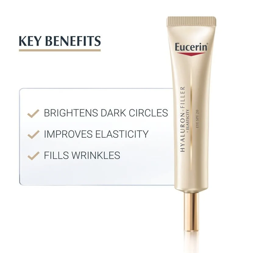 Eucerin Hyaluron-Filler + Elasticity Eye Cream SPF 20 - Image 3