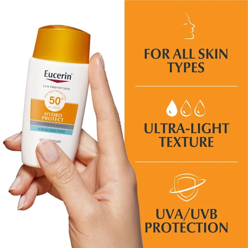 Eucerin Sun Face Hydro Protect Ultra-Light Fluid SPF 50+ - Image 5