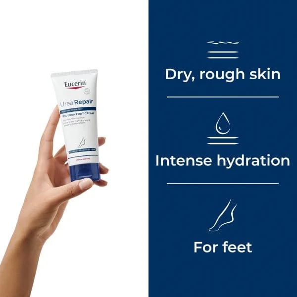 Eucerin UreaRepair 10% Urea Foot Cream - Image 3