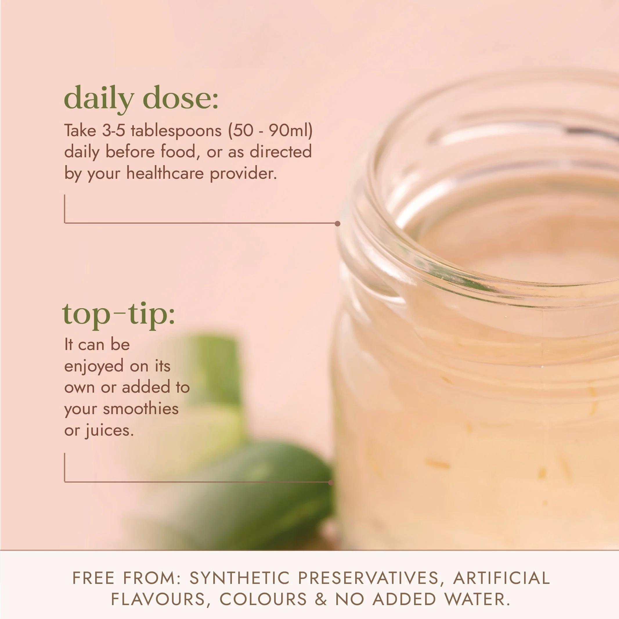 Fushi Organic Aloe Vera Juice - Image 8