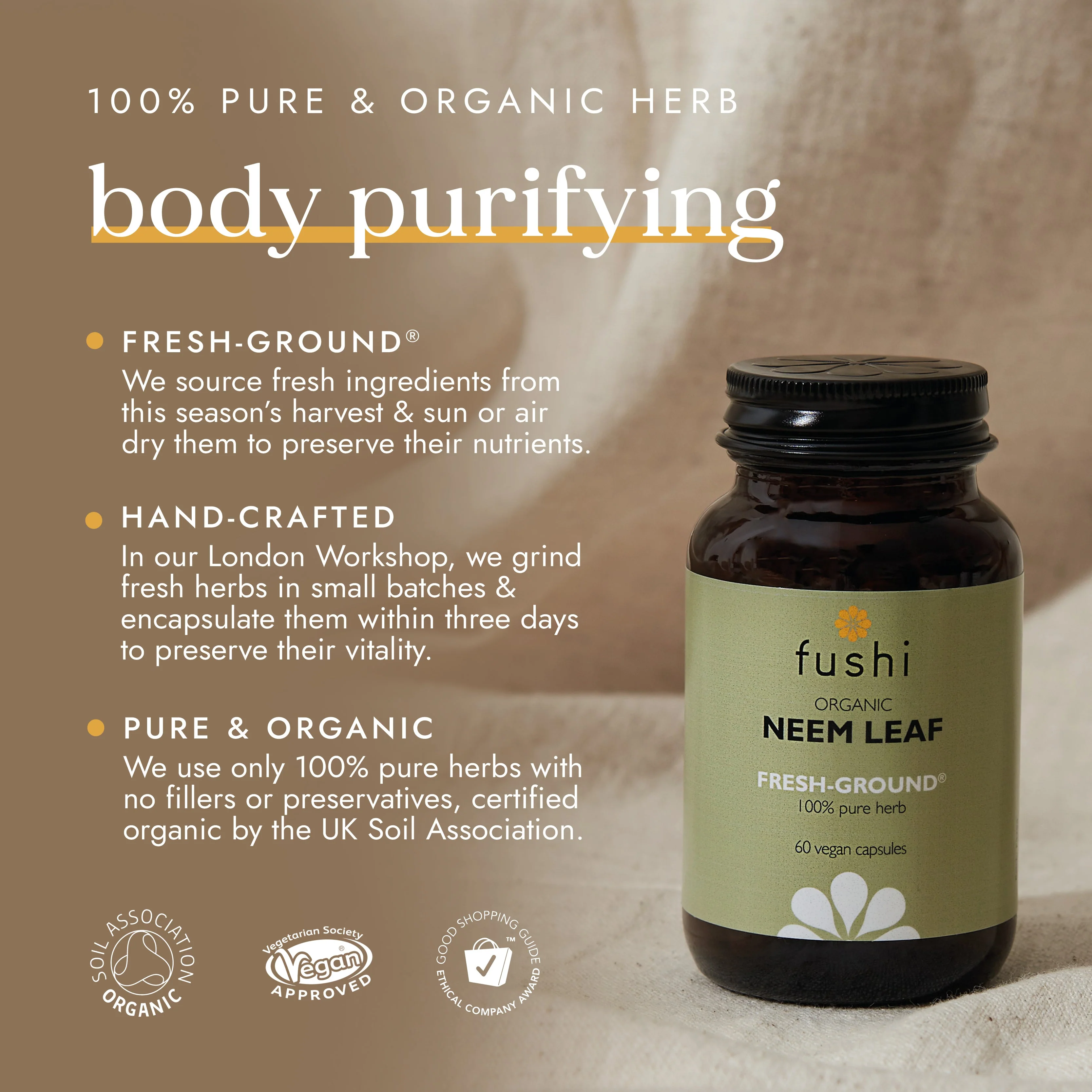 Fushi Organic Neem Leaf - Image 2