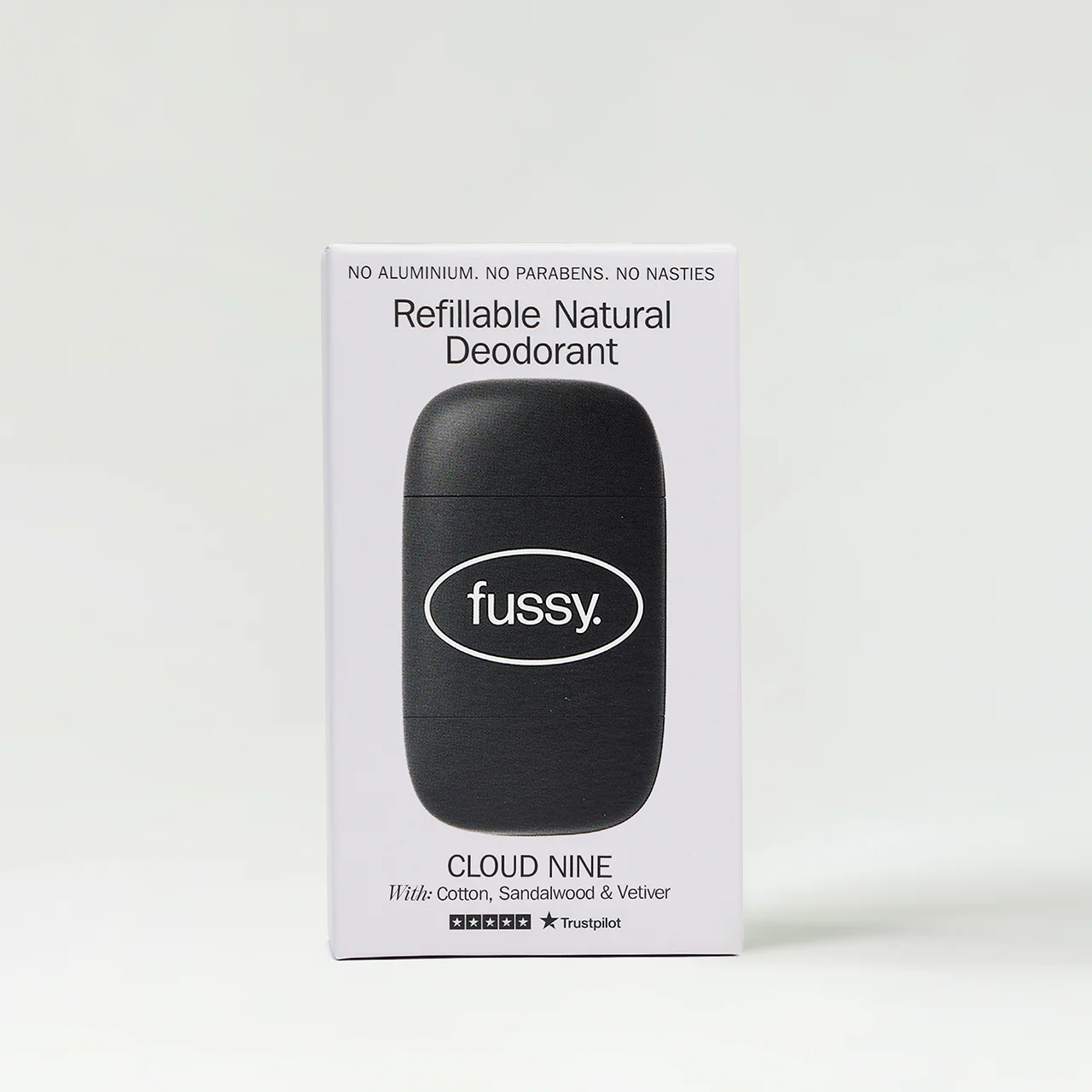 Fussy Refillable Natural Deodorant