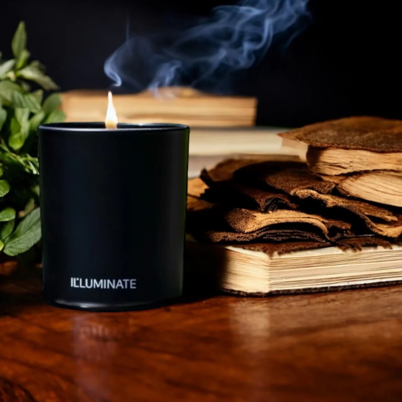 ILLUMINATE Candle Nine - Oud, Tobacco and Cognac - Image 2
