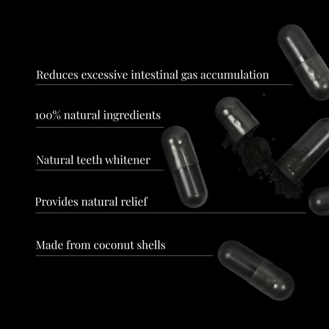 KIKI Health Activated Charcoal Capsules - Image 2