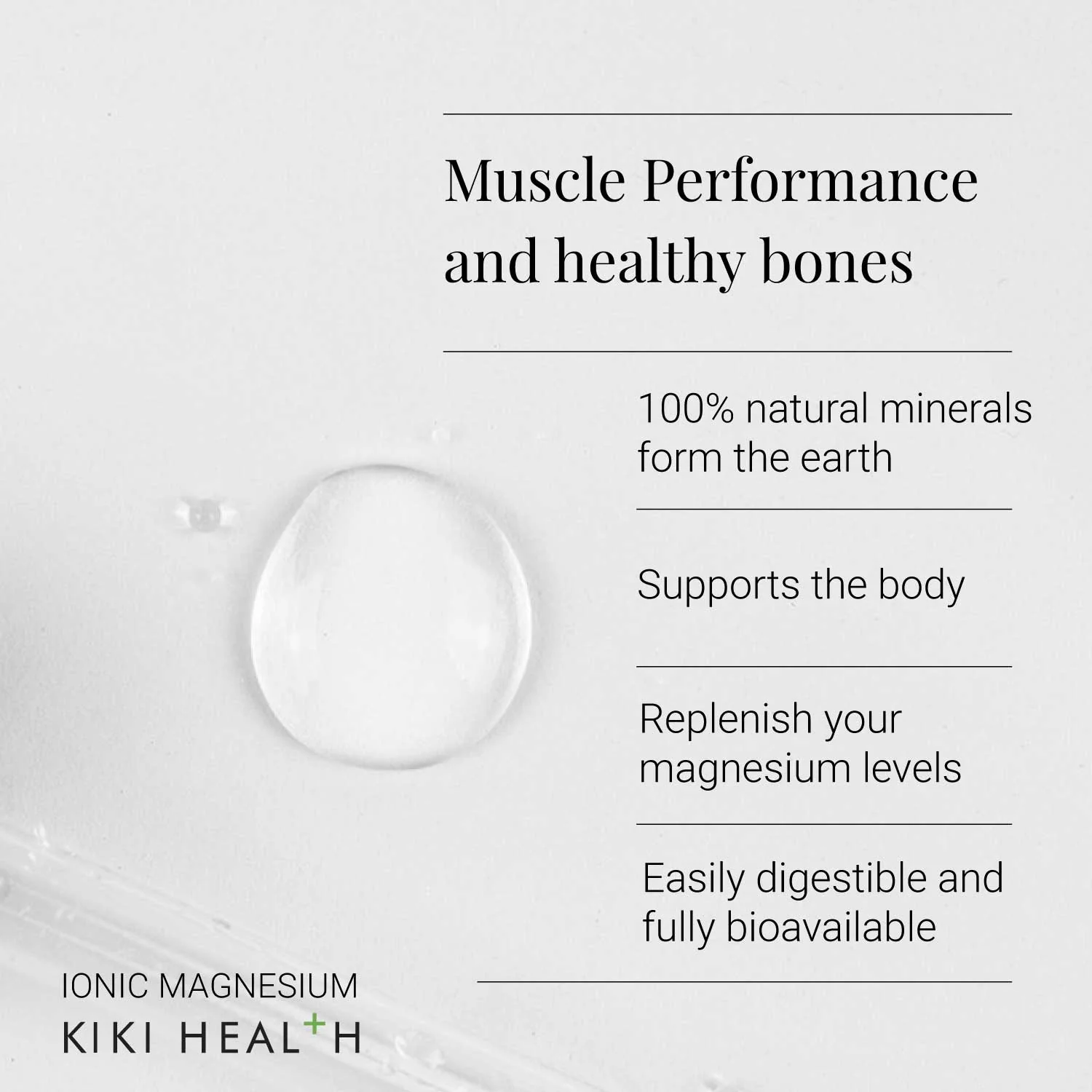 KIKI Health Ionic Magnesium Liquid Concentrate - Image 3