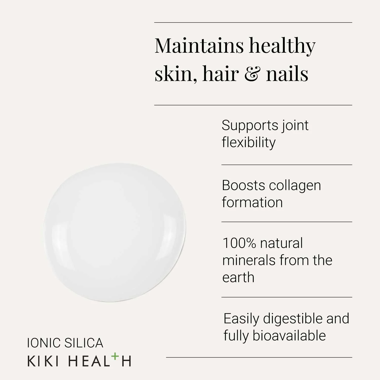 KIKI Health Ionic Silica Liquid Concentrate - Image 4