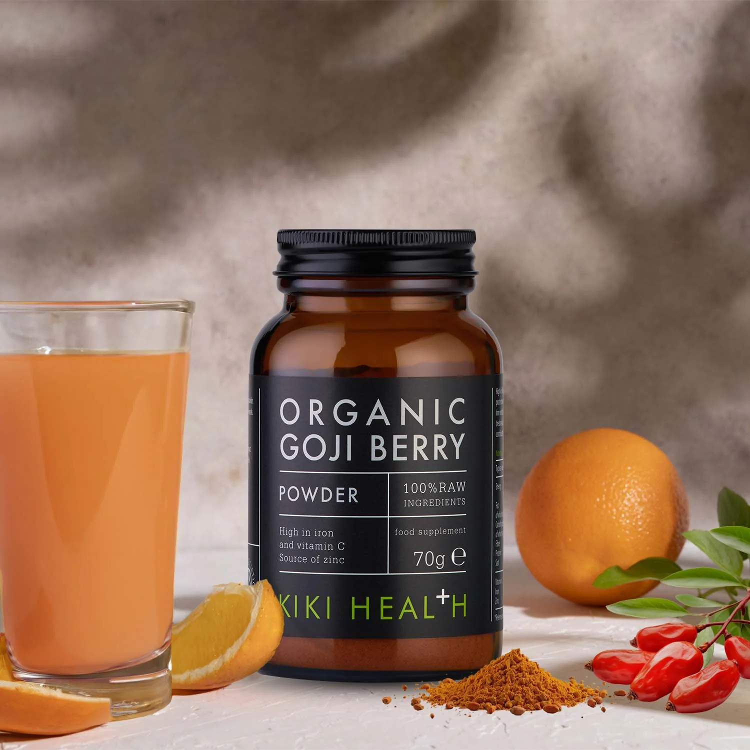 KIKI Health Organic Goji Berry Powder - Image 2