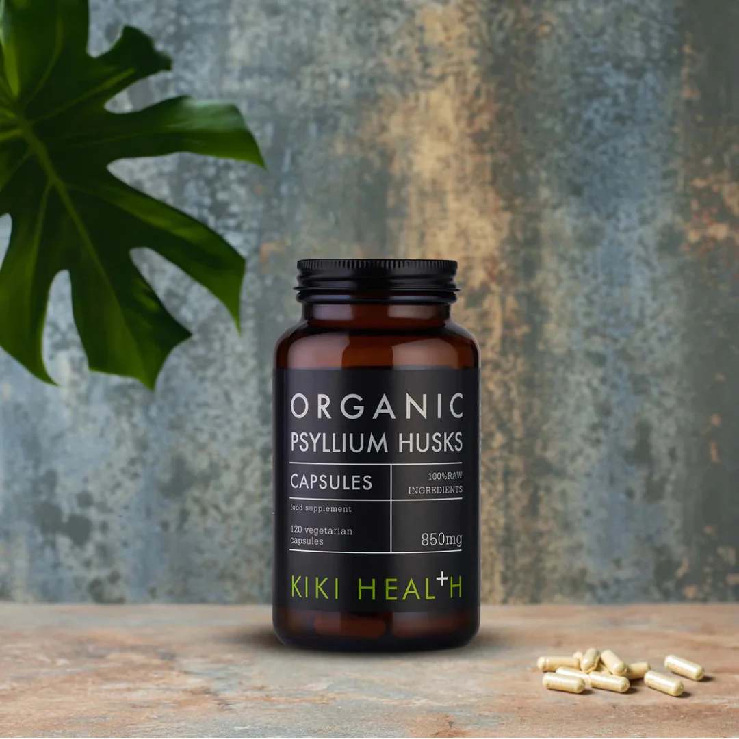 KIKI Health Organic Psyllium Husks Vegicaps - Image 3