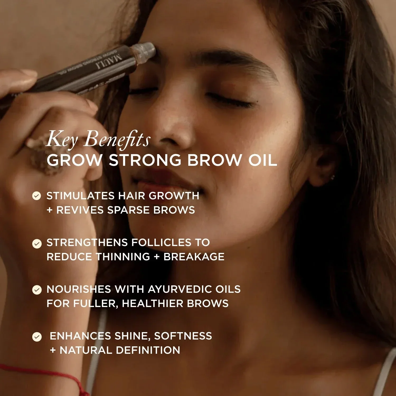 Mauli Rituals Grow Strong Brow Oil - Image 4