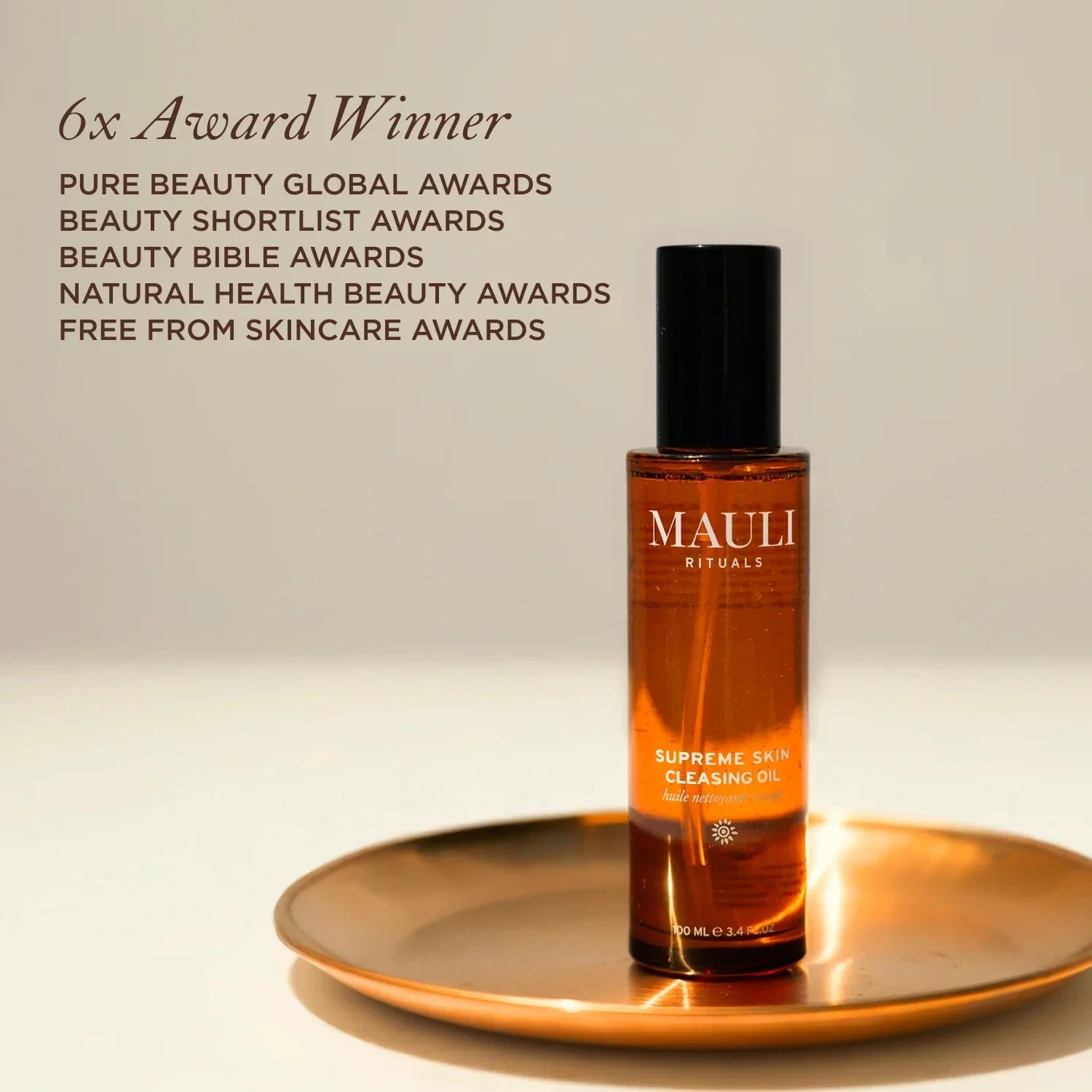 Mauli Rituals Supreme Skin Cleansing Oil + Muslin Cloth - Image 5