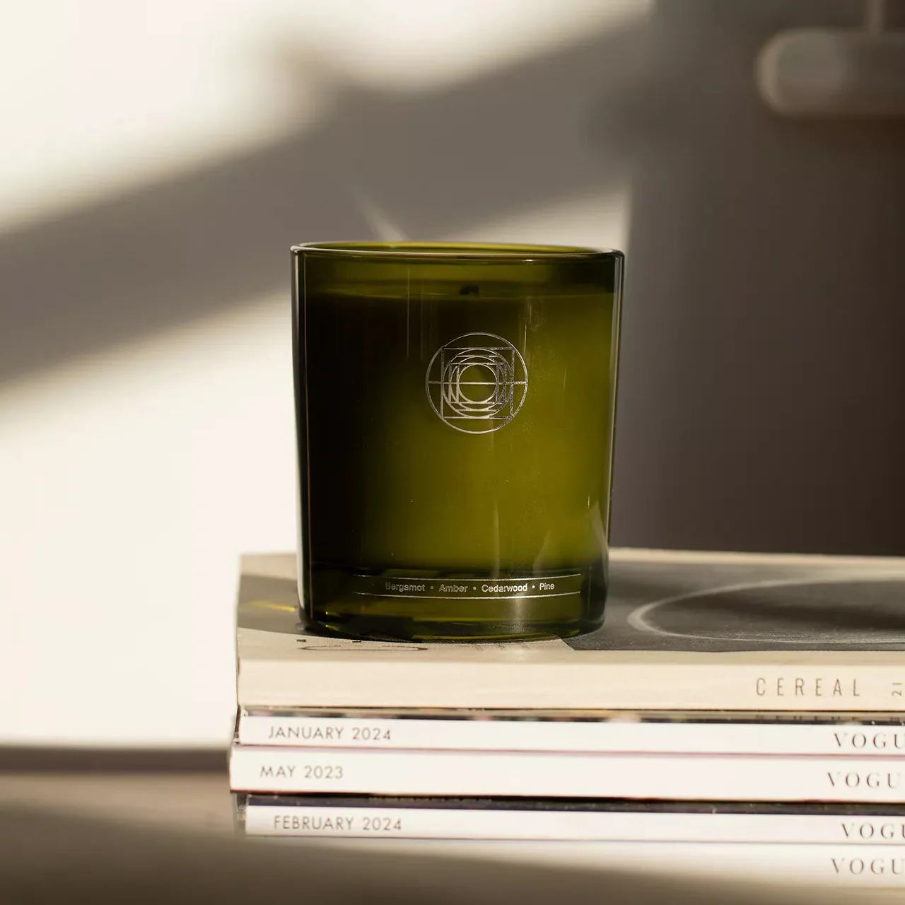 Mirror Water Sun Through Trees Candle - Image 3
