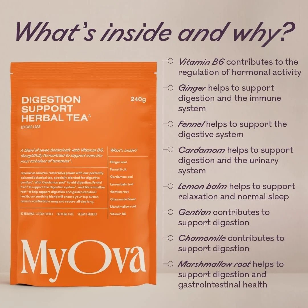 MyOva Digestion Support Botanical Tea - Image 4