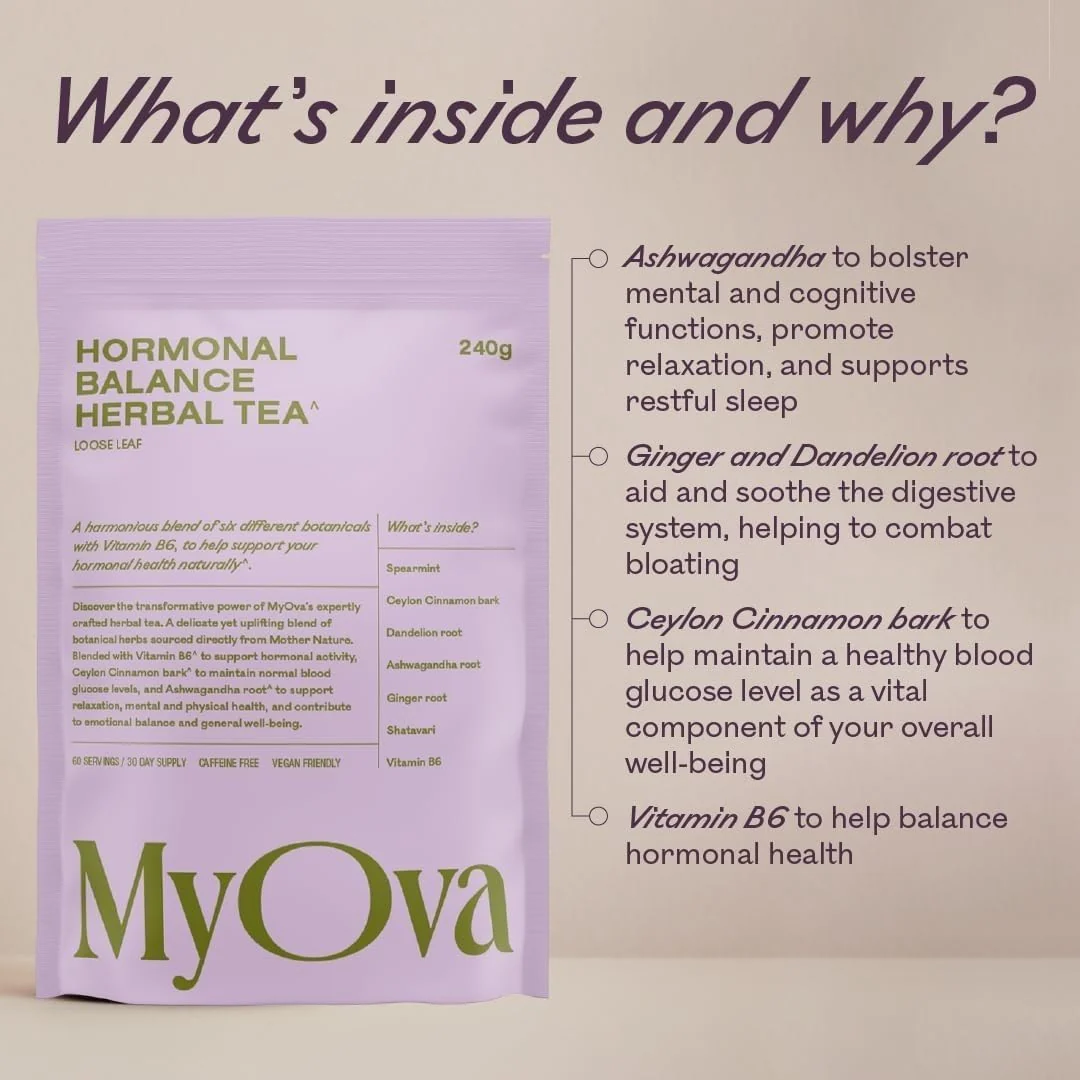MyOva Hormonal Balance Botanical Tea - Image 6