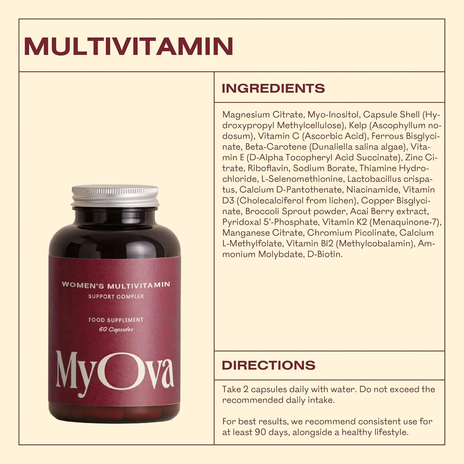 MyOva Women’s Multivitamin - Image 4