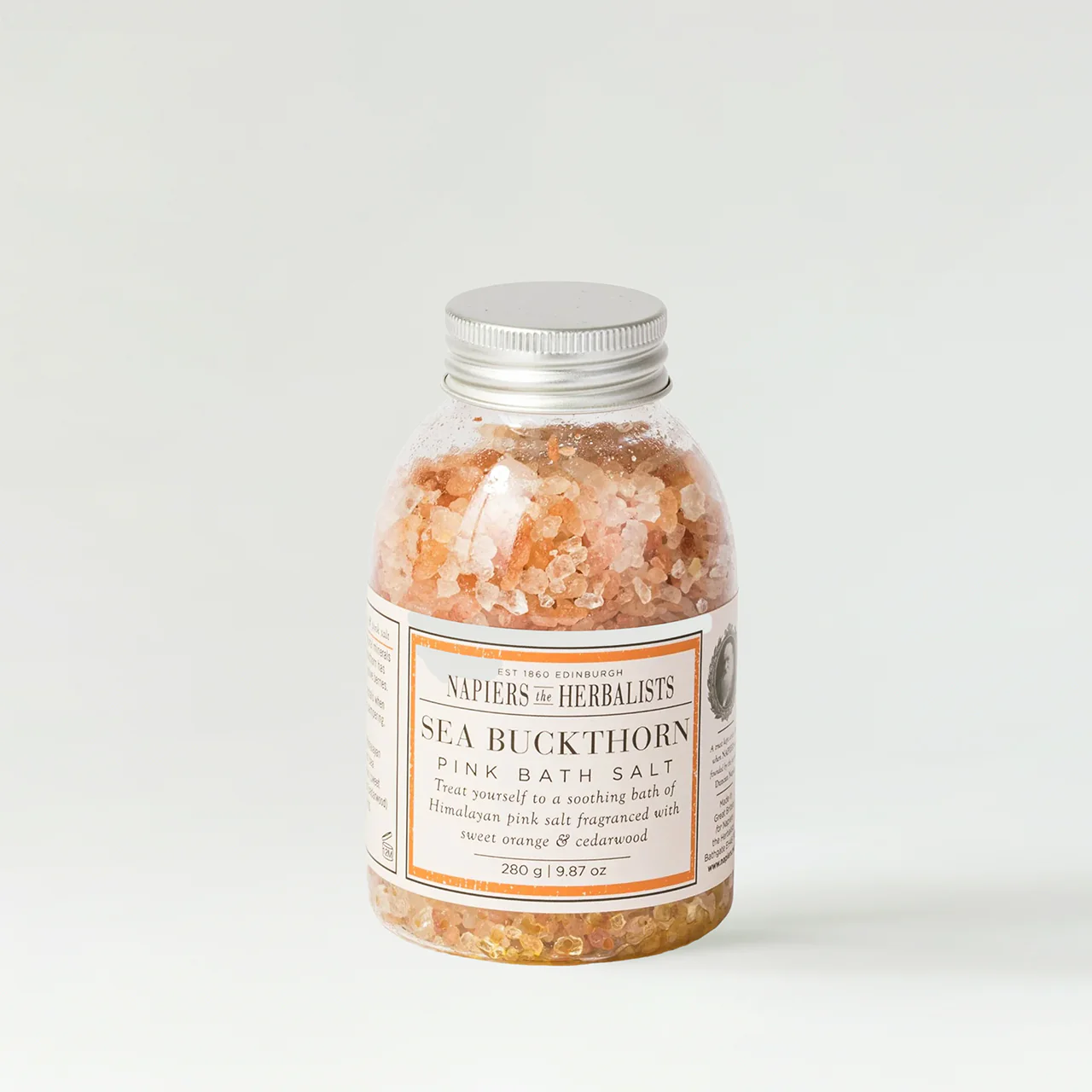 Napiers Sea Buckthorn Pink Bath Salt
