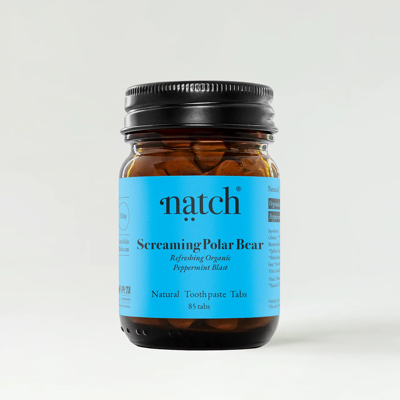 Natch Screaming Polar Bear Toothpaste Tabs