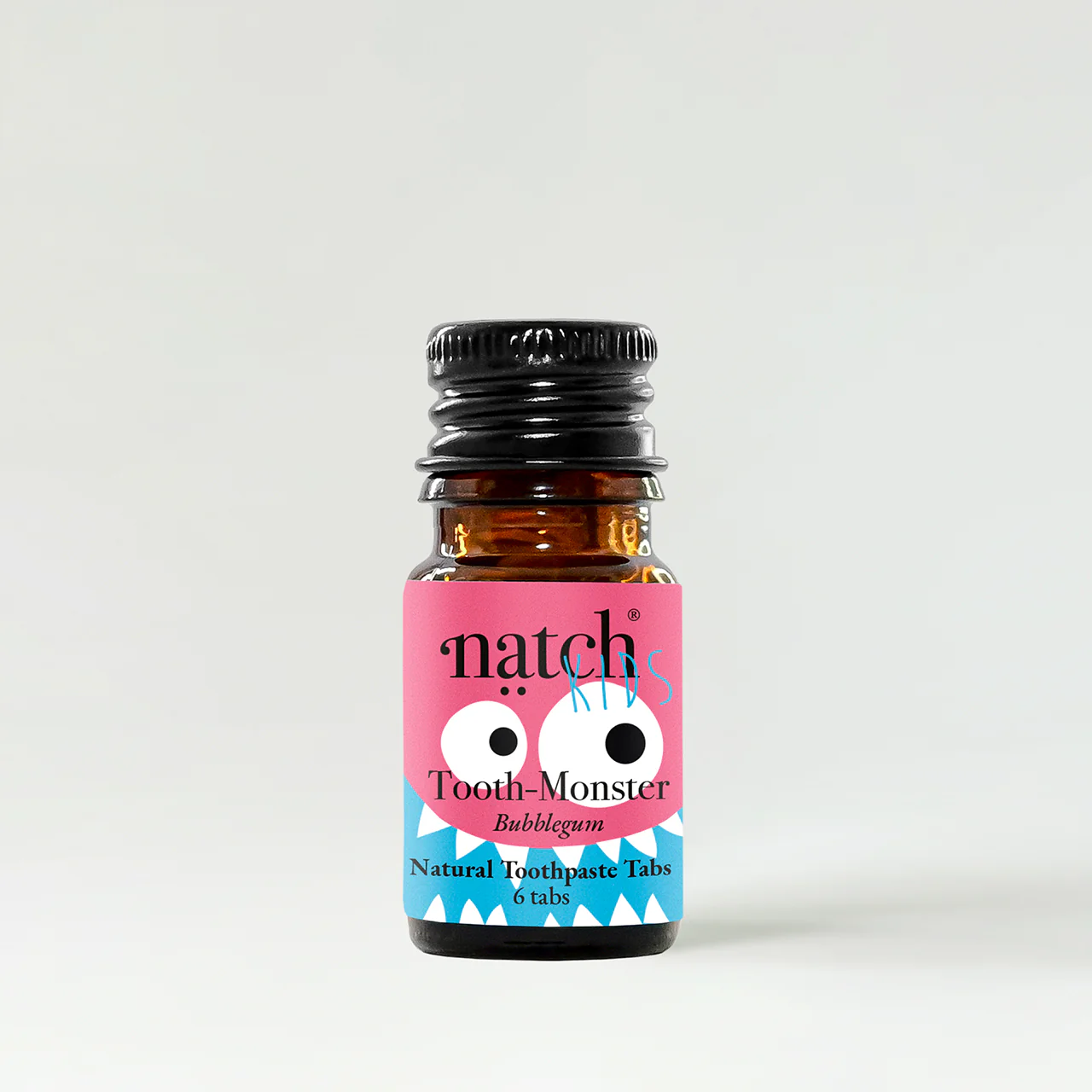 Natch Tooth Monster Bubblegum Toothpaste Tabs For Kids - Image 3